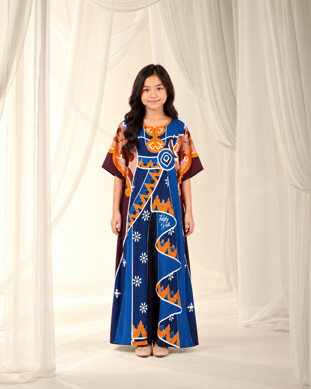 Kids Puteri Perak Kaftan