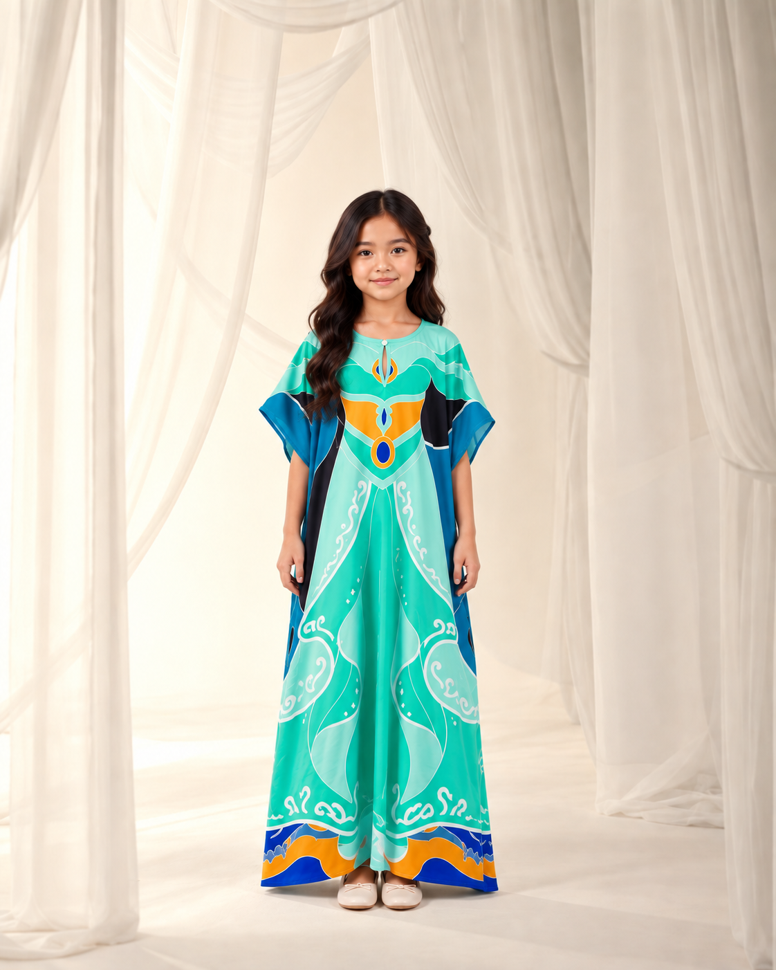 Kids Princess Jasmine Kaftan