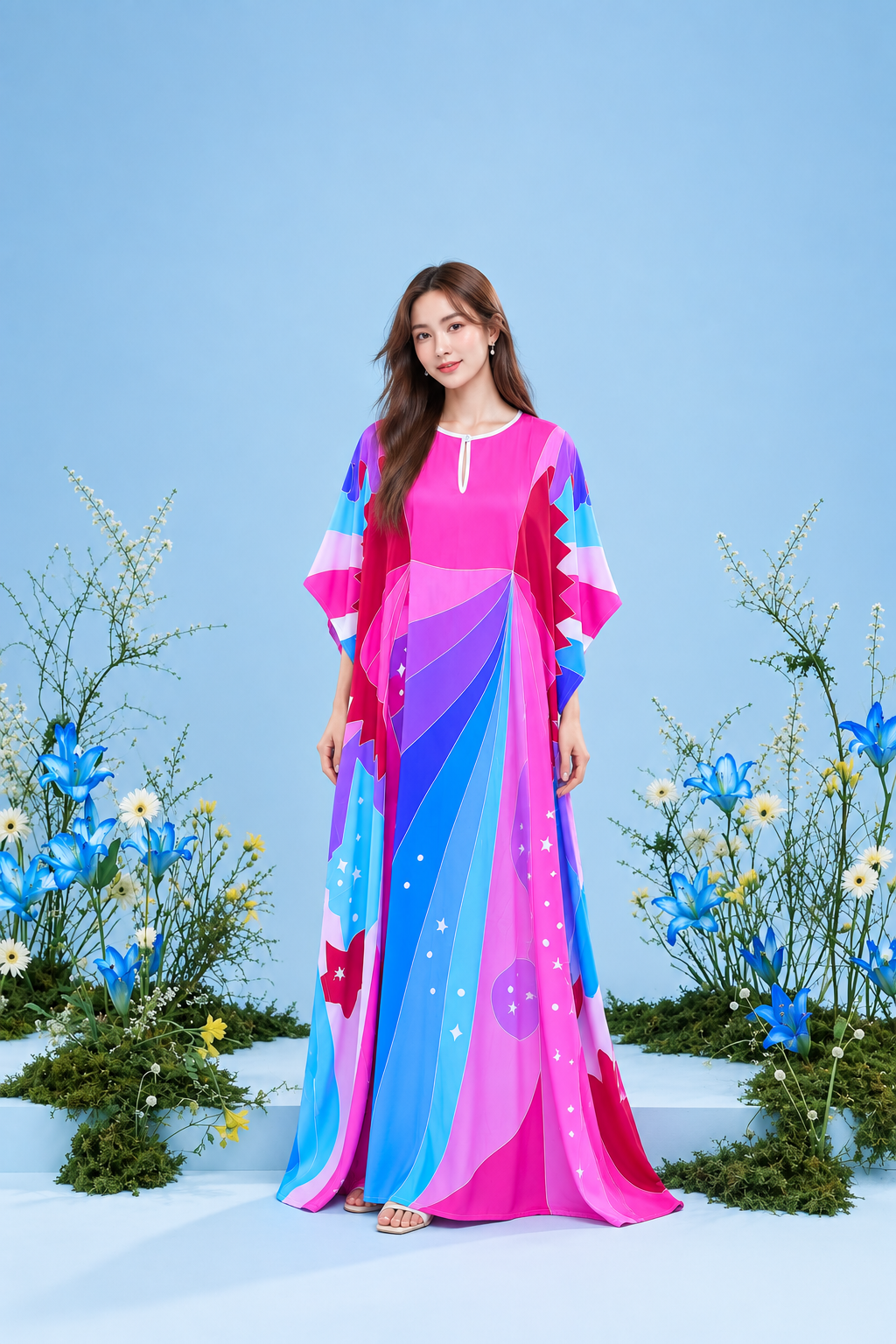 Glam Barbie Kaftan (As-is)