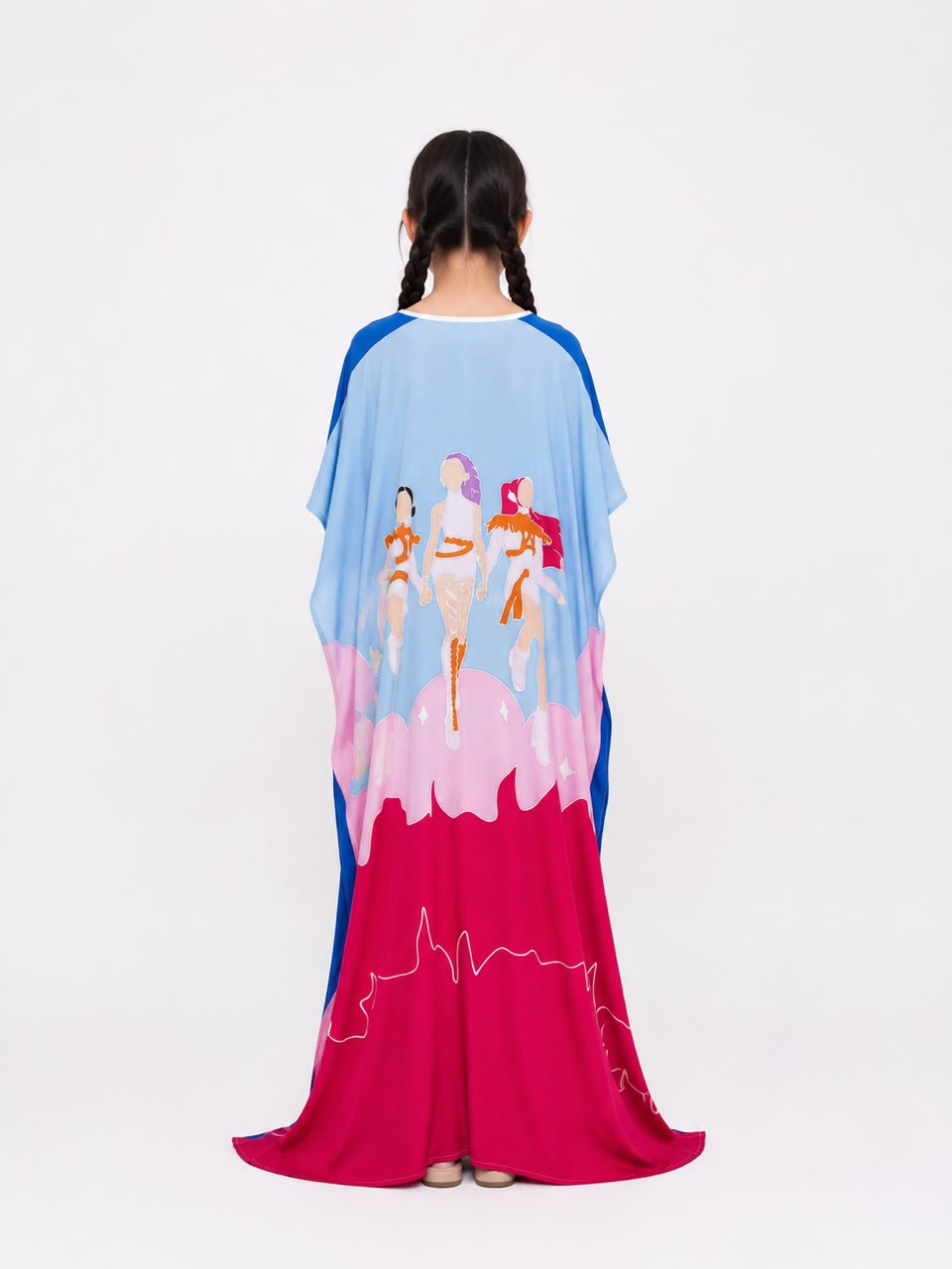 Kids Kpop Hunter Kaftan (As-is)